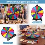 Daugiafunkcinis Laimės ratas su trinama akrilo danga (Įvairiaspalvis) – Paveikslėlis 4