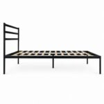 Dvigulė metalinė lova 190x200 cm su medinėmis grotelėmis ir galvūgaliu – Paveikslėlis 6