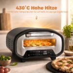 Elektrinė picos krosnelė, 12 colių, 430 °C, su keraminiu akmeniu – Paveikslėlis 4