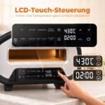 Elektrinė picos krosnelė, 12 colių, 430 °C, su keraminiu akmeniu – Paveikslėlis 6