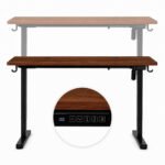 Elektrinis darbo stalas 120x60 cm su reguliuojamu aukščiu 72-118 cm – Paveikslėlis 7