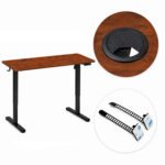 Elektrinis darbo stalas 120x60 cm su reguliuojamu aukščiu 72-118 cm – Paveikslėlis 9