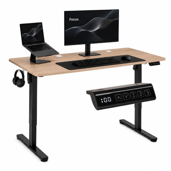 Elektrinis stalas 120x60 cm su 72-118 cm aukščio reguliavimu