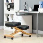 Ergonominė kėdė keliams su ratukais namams ir biurui – Paveikslėlis 2