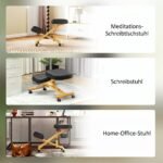 Ergonominė kėdė keliams su ratukais namams ir biurui – Paveikslėlis 8