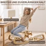 Ergonominė klūpoma kėdė su atlošu – Paveikslėlis 5