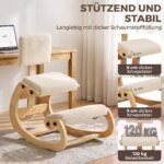Ergonominė klūpoma kėdė su atlošu – Paveikslėlis 7