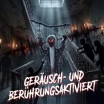 Kabinamas Helovino zombis 110 cm animuotas, aktyvuojamas garsu/lietimu – Paveikslėlis 5