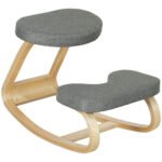 Klūpėjimo kėdė ergonominė su beržo medienos rėmu
