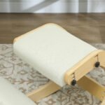 Klūpojama ergonominė kėdė su 6 reguliuojamomis padėtimis ir mediniu rėmu – Paveikslėlis 9