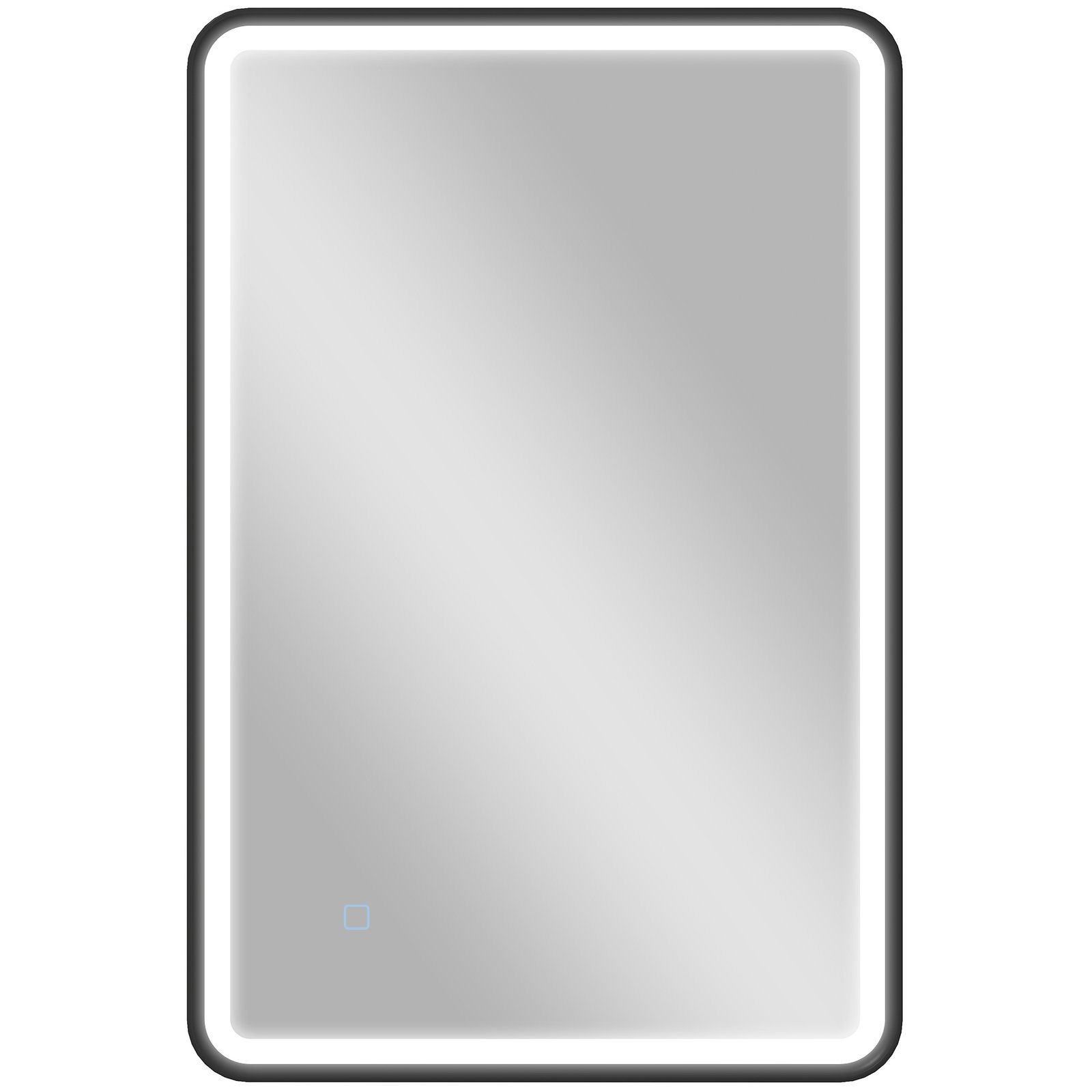 LED vonios veidrodis 90x60 cm su reguliuojamu apšvietimu ir nuo rasojimo