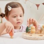 Medinė skaičių rūšiavimo dėlionė miško medeliai – Paveikslėlis 4