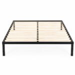 Metalinė lova 190x200 cm su medinėmis grotelėmis – Paveikslėlis 4