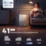 Mini šaldiklis 35 l su reguliuojama temperatūra namams ir kelionėms – Paveikslėlis 6