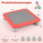 Mini tramplynas vaikams 65 cm (Raudona) – Paveikslėlis 2