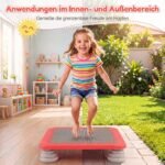 Mini tramplynas vaikams 65 cm (Raudona) – Paveikslėlis 3
