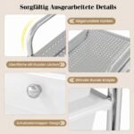 Mobilus universalus stalčių vežimėlis su 6 skyriais (Balta) – Paveikslėlis 5