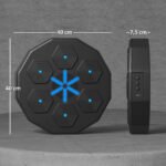 Muzikinis bokso treniruoklis su Bluetooth, šviesos taškais, sieniniu tvirtinimu – Paveikslėlis 3