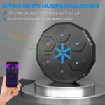 Muzikinis bokso treniruoklis su Bluetooth, šviesos taškais, sieniniu tvirtinimu – Paveikslėlis 4