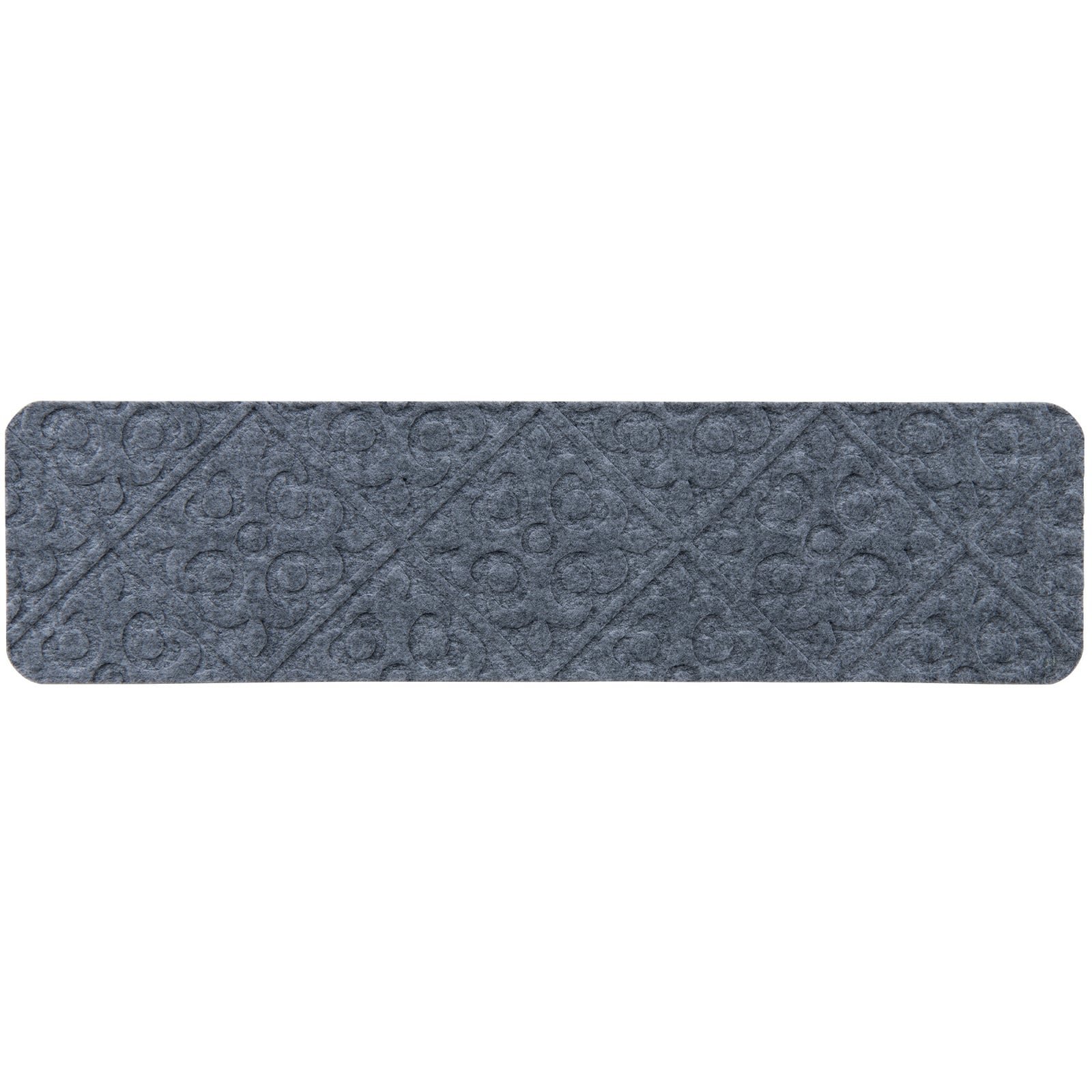 Neslystančių laiptų kilimėlių rinkinys 15 vnt. 76x20 cm (Šviesiai pilka) Neslystančių laiptų kilimėlių rinkinys 15 vnt. 76x20 cm (Šviesiai pilka)