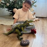 Nuotoliu valdomas Tiranozauras Reksas su garso ir šviesos efektais – Paveikslėlis 3