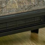 Pastatomas elektrinis židinys su 2000W šildymu, LED 3D efektu ir termostatu – Paveikslėlis 8
