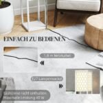 Pastatomas kompaktiškas šviestuvas su 3 lentynomis – Paveikslėlis 7