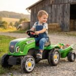 Pedalinis traktorius Claas Terra Maxx su priekaba ir atidaromu variklio dangčiu – Paveikslėlis 2
