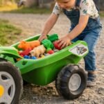 Pedalinis traktorius Claas Terra Maxx su priekaba ir atidaromu variklio dangčiu – Paveikslėlis 3