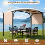 Pergola su reguliuojamu stumdomu stogu (Smėlio) – Paveikslėlis 4