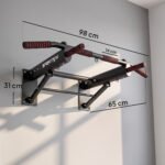 Prisitraukimų skersinis sieninis sulankstomas su neslystančiomis rankenomis – Paveikslėlis 3