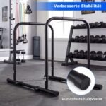 Profesionalios reguliuojamos lygiagretės su 300 kg apkrova (Juoda) – Paveikslėlis 4