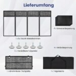 Profesionalus sulankstomas DJ stalas su ventiliuojamu stalviršiu (Juoda) – Paveikslėlis 5