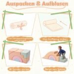 Putplasčio kaladėlių rinkinys 5 dalių suapvalintais kraštais vaikams (Daugiaspalvis) – Paveikslėlis 5