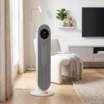 Šildytuvas, elektrinis, bokštinis, keramikinis, 2000 W, su nuotoliniu valdymu – Paveikslėlis 9