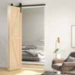 Slankiojančių durų komplektas dvivėrėms, 122 cm – Paveikslėlis 6