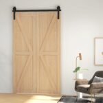 Slankiojančių durų komplektas dvivėrėms, 122 cm – Paveikslėlis 9