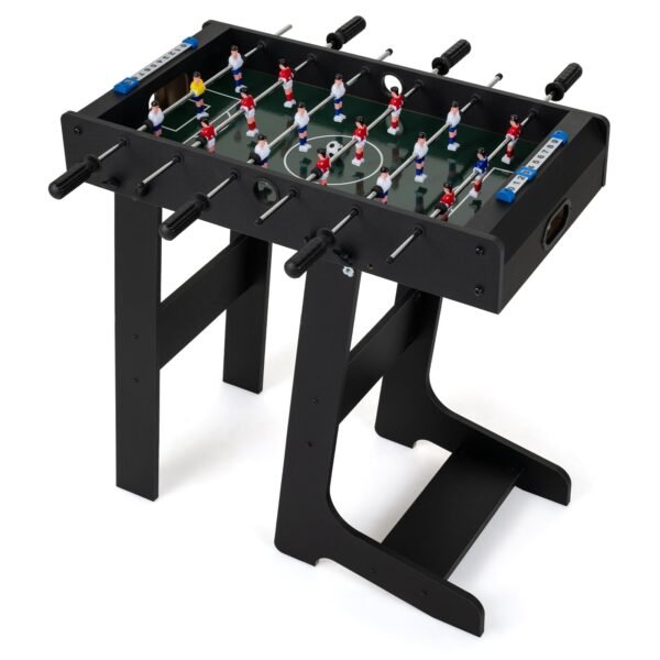 Stalinis futbolas kompaktiškas sulankstomas (Juoda)