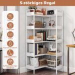 Stovas universalus 5 lygių modulinis su reguliuojama forma (Balta) – Paveikslėlis 5