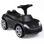 Stumdukas Porsche licencijuotas su garso efektais ir šviesomis (Juoda)