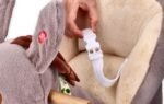 Supamasis asiliukas su patogia sėdyne ir ratukais – Paveikslėlis 5