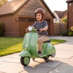 Vaikiškas elektrinis motociklas 6V su ličio baterija, atraminiais ratais ir švelniu startu – Paveikslėlis 4