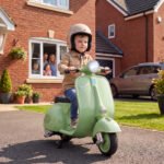 Vaikiškas elektrinis motociklas 6V su ličio baterija, atraminiais ratais ir švelniu startu – Paveikslėlis 6
