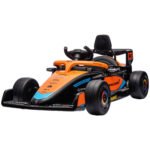 Vaikiškas elektromobilis McLaren Formulės 1 su nuotoliniu valdymu ir muzika