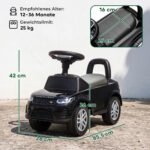 Vaikiškas paspiriamas automobilis Land Rover Discovery su garso efektais ir daiktadėže – Paveikslėlis 3
