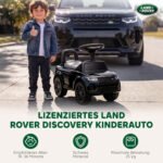 Vaikiškas paspiriamas automobilis Land Rover Discovery su garso efektais ir daiktadėže – Paveikslėlis 4