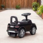 Vaikiškas paspiriamas automobilis Land Rover Discovery su garso efektais ir daiktadėže – Paveikslėlis 9