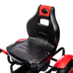 Vaikiškas pedalinis kartingas su rankiniu stabdžiu ir reguliuojama sėdyne – Paveikslėlis 9
