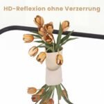 Veidrodis sieninis prabangus vintage barokinis (Juoda) – Paveikslėlis 3