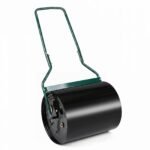 Vejos volas metalinis su 60 L talpa ir U-formos rankena (Juoda)